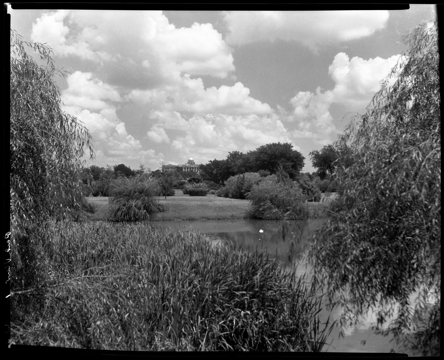 City Park looking toward TWU Admin Building undated on portal.jpg