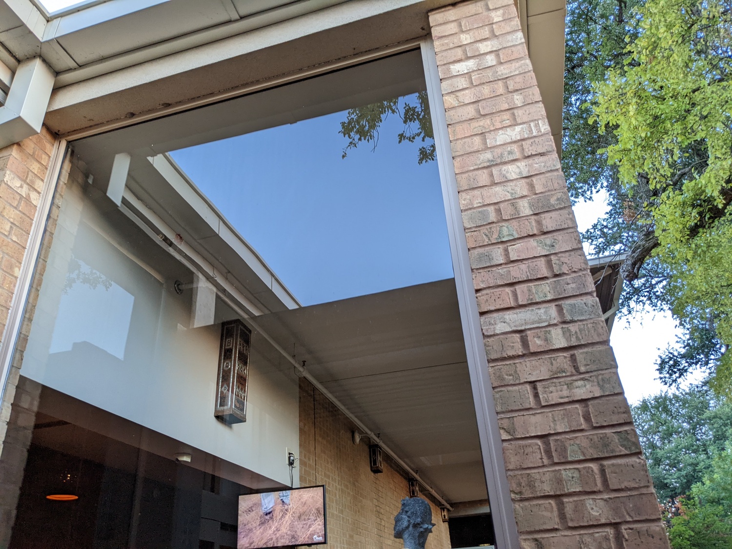 Skylight over the alcove.