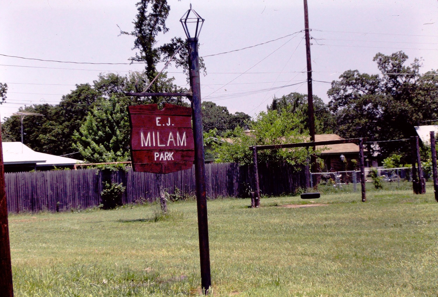 Milam Park Sign - 1982.JPG