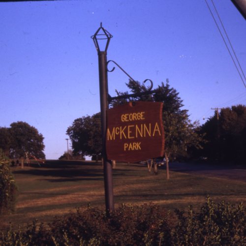 Mckenna Park Sign 1972.jpg