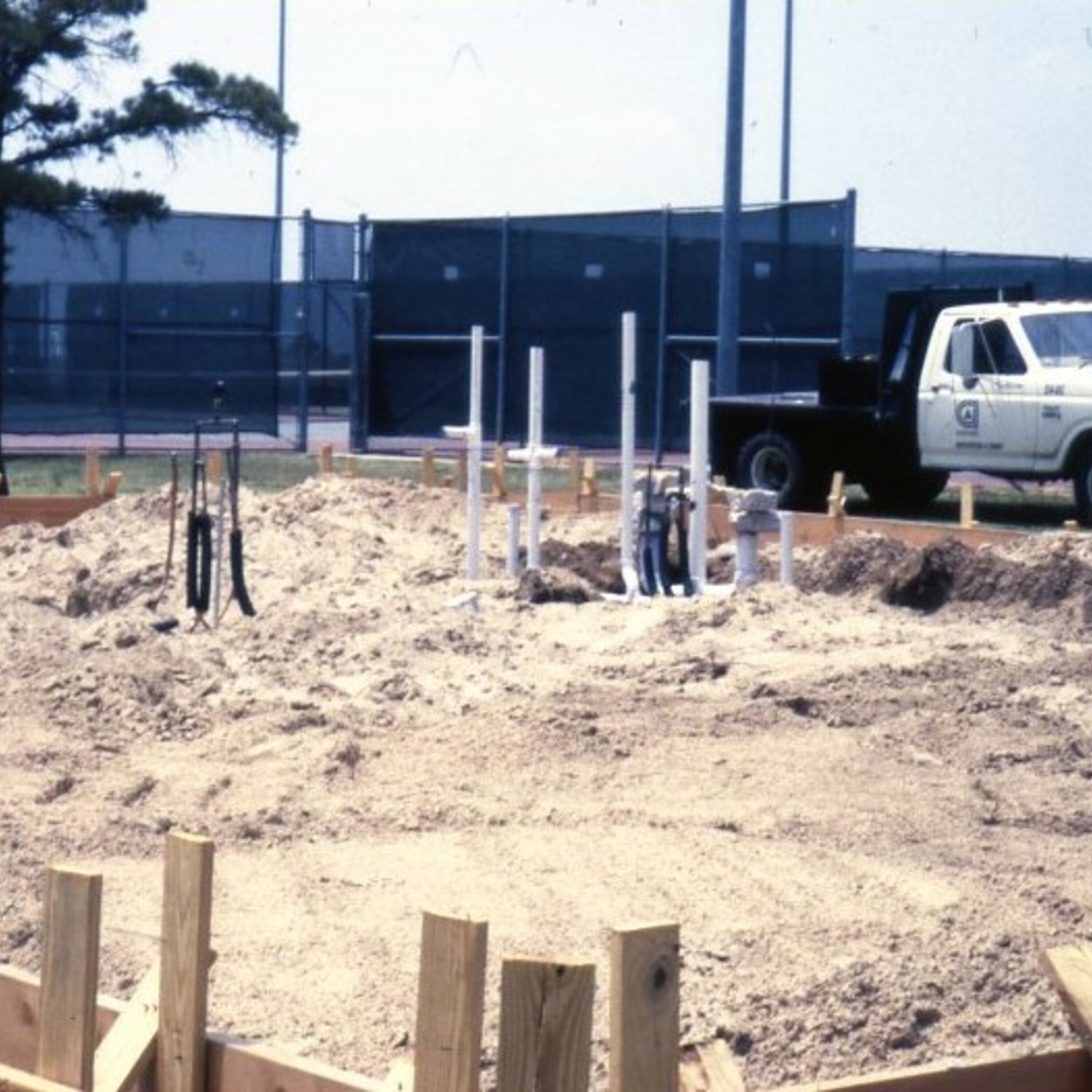 Construction of Goldfield Tennis Center 1988.jpg