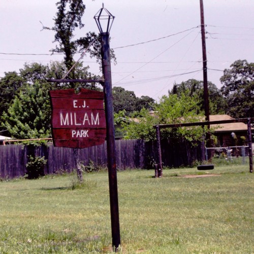 Milam Park Sign - 1982.JPG