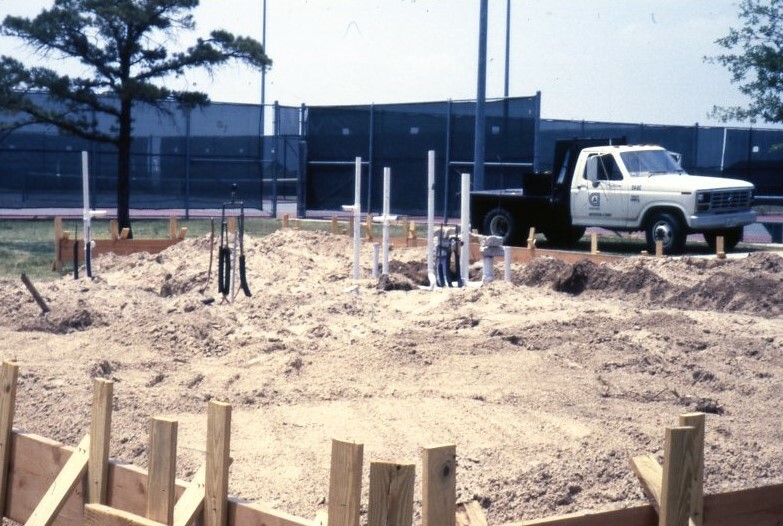 Construction of Goldfield Tennis Center 1988.jpg